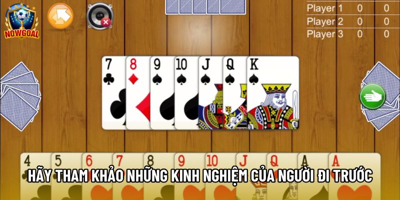 Hãy tham khảo những kinh nghiệm của người đi trước Hãy tham khảo những kinh nghiệm của người đi trước